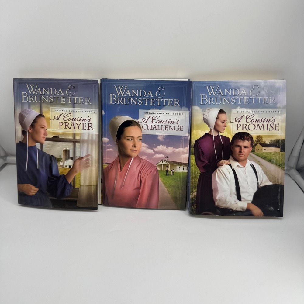 Wanda E. Brunstetter's Indiana Cousins Trilogy (Books 1-3) - Complete Bundle
